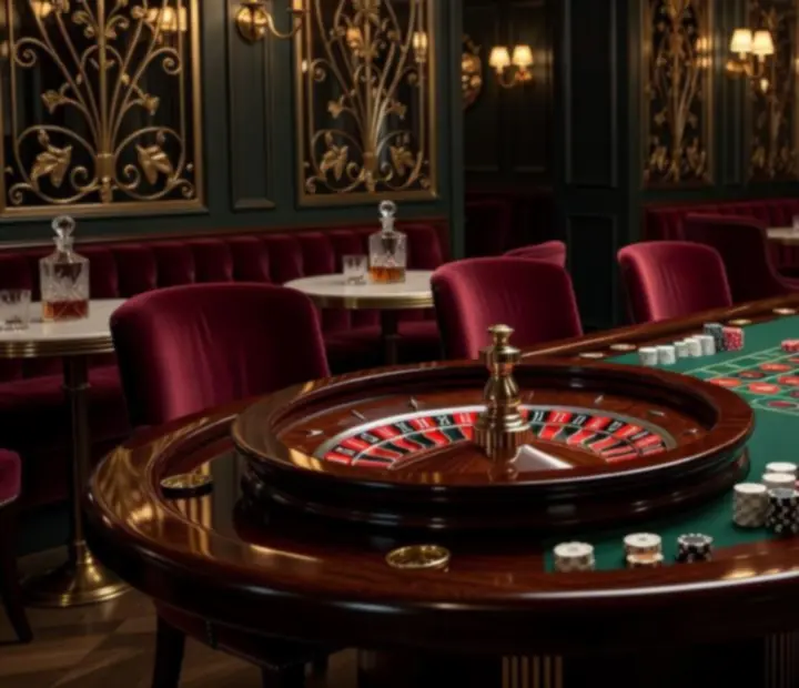 Roulette chic et élégante avec détails en laiton et velours